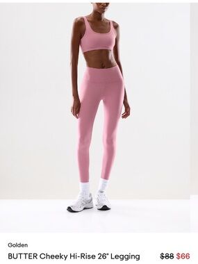 TNA BUTTER Cheeky Hi-Rise Legging in Frozen Berry